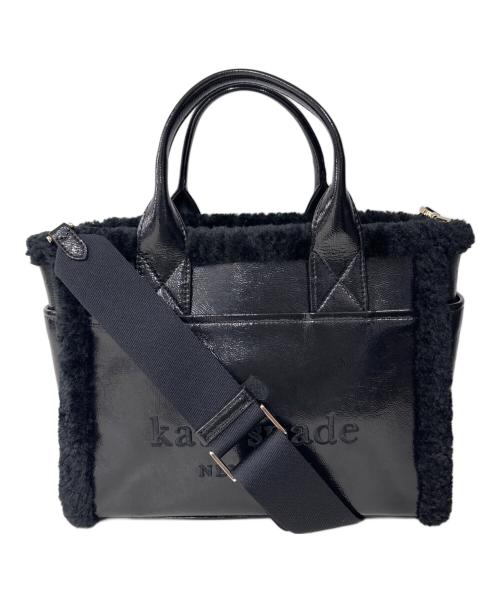 Kate Spade（ケイトスペード）Kate Spade (ケイトスペード) スモールトートバッグ ブラックの古着・服飾アイテム