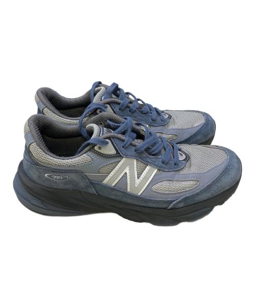 NEW BALANCE（ニューバランス）NEW BALANCE (ニューバランス) スニーカー グレー×ネイビー サイズ:26.5cmの古着・服飾アイテム