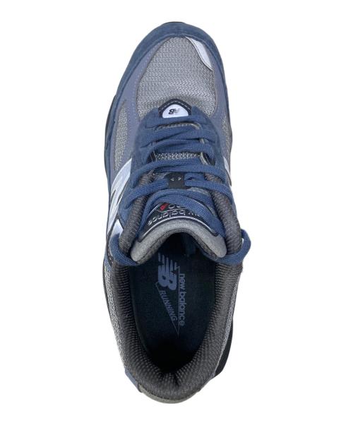NEW BALANCE（ニューバランス）NEW BALANCE (ニューバランス) スニーカー グレー×ネイビー サイズ:26.5cmの古着・服飾アイテム