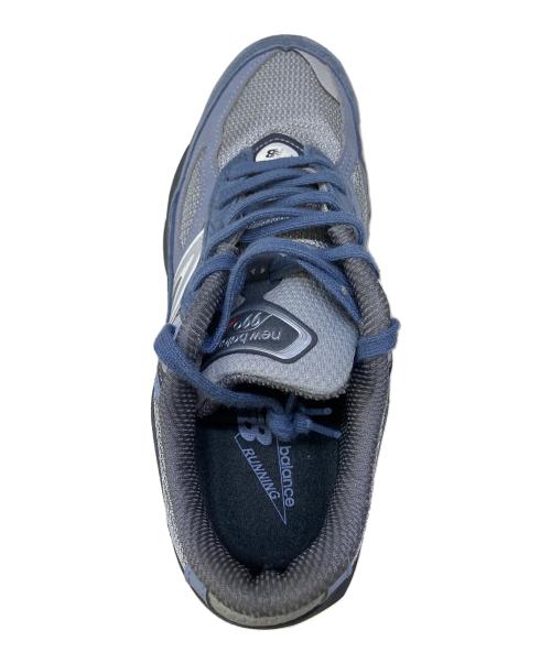 NEW BALANCE（ニューバランス）NEW BALANCE (ニューバランス) スニーカー グレー×ネイビー サイズ:24.5cmの古着・服飾アイテム