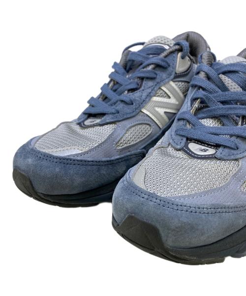 NEW BALANCE（ニューバランス）NEW BALANCE (ニューバランス) スニーカー グレー×ネイビー サイズ:24.5cmの古着・服飾アイテム
