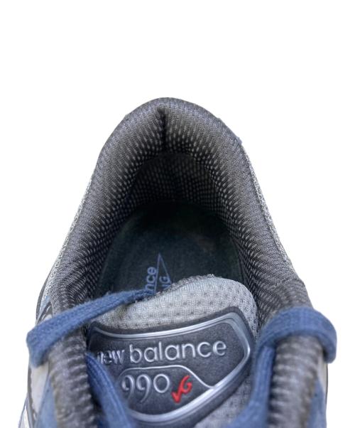 NEW BALANCE（ニューバランス）NEW BALANCE (ニューバランス) スニーカー グレー×ネイビー サイズ:24.5cmの古着・服飾アイテム