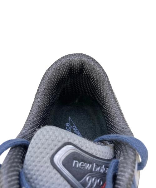 NEW BALANCE（ニューバランス）NEW BALANCE (ニューバランス) スニーカー グレー×ネイビー サイズ:24.5cmの古着・服飾アイテム