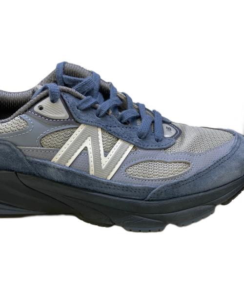 NEW BALANCE（ニューバランス）NEW BALANCE (ニューバランス) スニーカー グレー×ネイビー サイズ:24.5cmの古着・服飾アイテム