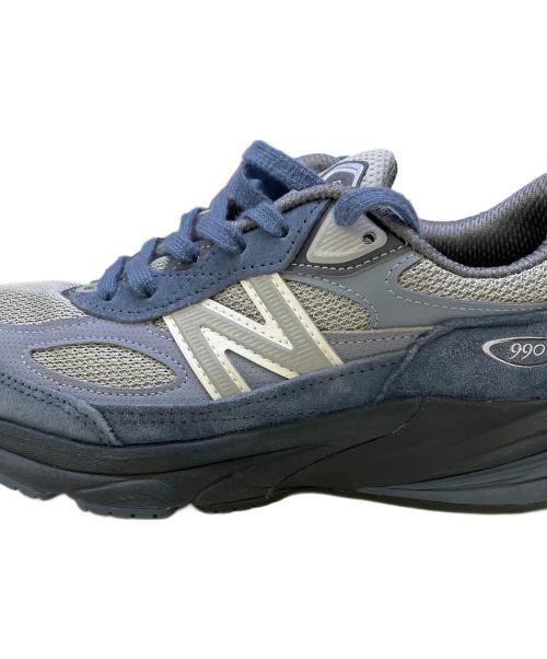 NEW BALANCE（ニューバランス）NEW BALANCE (ニューバランス) スニーカー グレー×ネイビー サイズ:24.5cmの古着・服飾アイテム