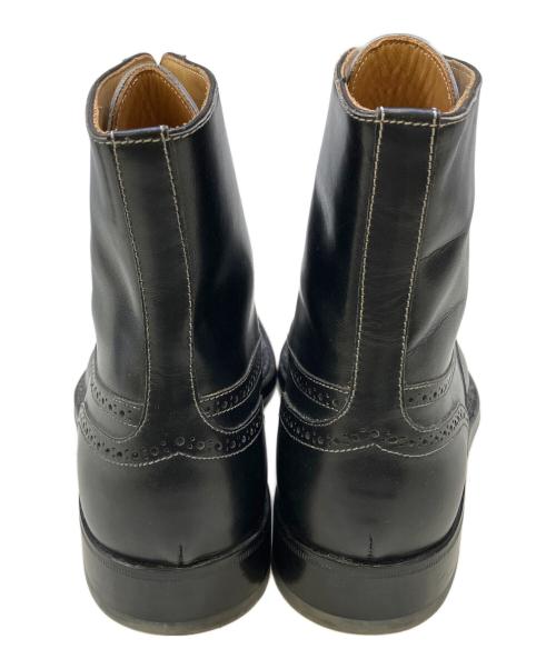 bollini（ボリーニ）Bollini (ボリーニ) ウィングチップブーツ ブラック サイズ:SIZE 40の古着・服飾アイテム