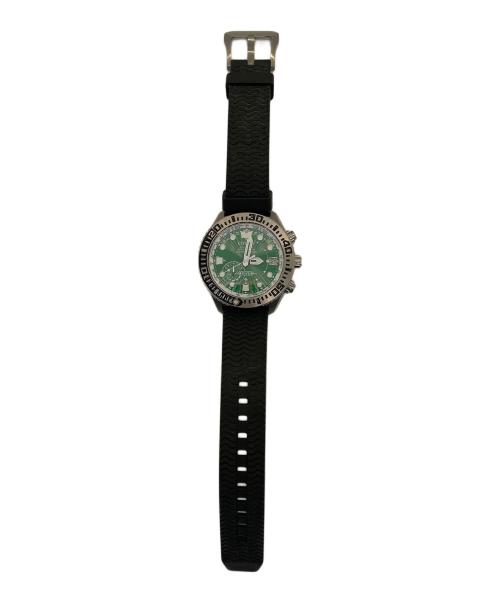 CITIZEN（シチズン）CITIZEN (シチズン) ダイバーズウォッチ グリーンの古着・服飾アイテム