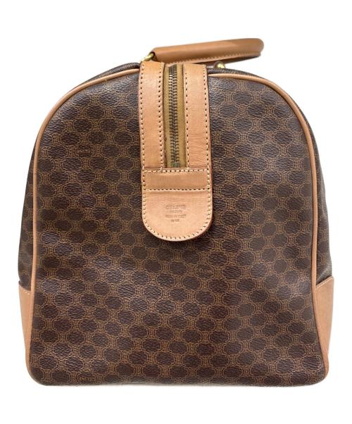 CELINE（セリーヌ）CELINE (セリーヌ) ボストンバッグ　マカダム ブラウンの古着・服飾アイテム