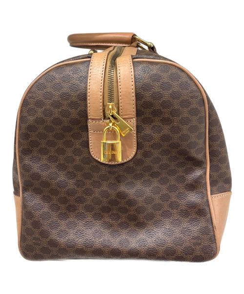 CELINE（セリーヌ）CELINE (セリーヌ) ボストンバッグ　マカダム ブラウンの古着・服飾アイテム