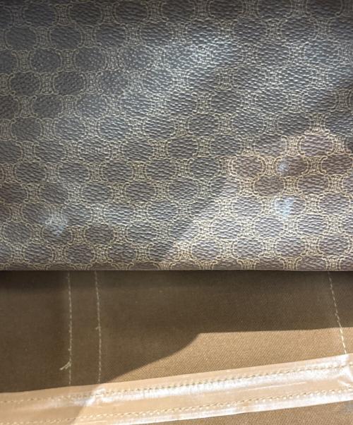 CELINE（セリーヌ）CELINE (セリーヌ) ボストンバッグ　マカダム ブラウンの古着・服飾アイテム