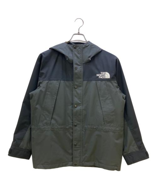 THE NORTH FACE（ザ ノース フェイス）THE NORTH FACE (ザ ノース フェイス) マウンテンライトジャケット GORE-TEX ブラック×グレー サイズ:Sの古着・服飾アイテム