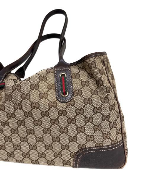 GUCCI（グッチ）GUCCI (グッチ) トートバッグ　GG ベージュの古着・服飾アイテム