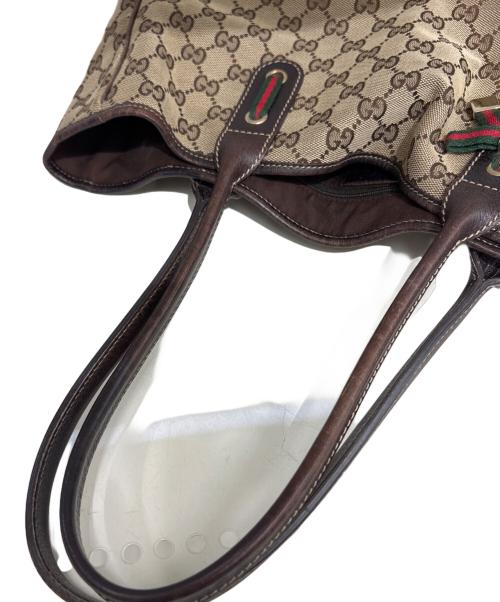 GUCCI（グッチ）GUCCI (グッチ) トートバッグ　GG ベージュの古着・服飾アイテム