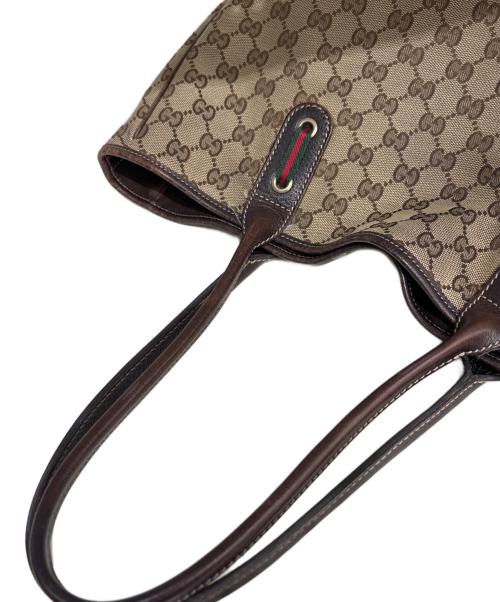 GUCCI（グッチ）GUCCI (グッチ) トートバッグ　GG ベージュの古着・服飾アイテム