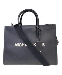 MICHAEL KORS（マイケルコース）の古着「2WAYショルダーバッグ」｜ブラック