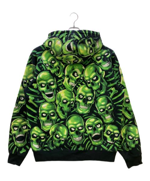 SUPREME（シュプリーム）Supreme (シュプリーム) 18SS Skull Pile Hooded Sweatshirt ブラック サイズ:XLの古着・服飾アイテム