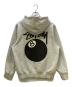stussy (ステューシー) プルオーバーパーカー ホワイト サイズ:M：10000円