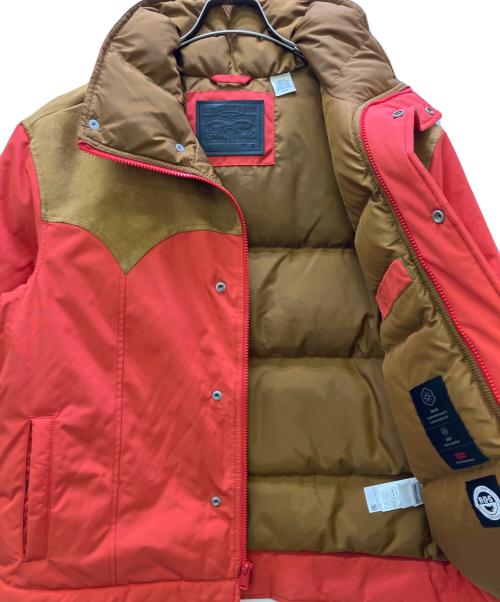 LEVI'S（リーバイス）LEVI'S (リーバイス) ダウンジャケット レッド サイズ:XSの古着・服飾アイテム