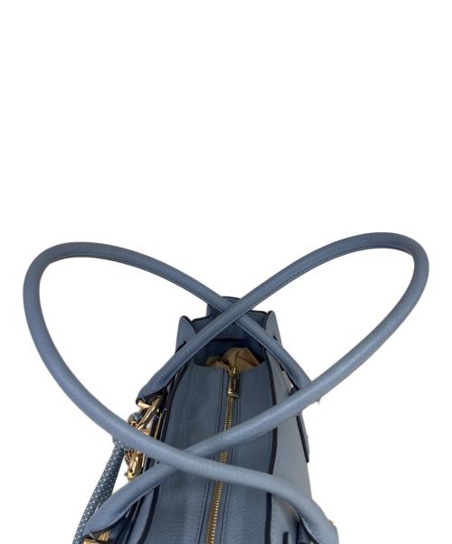 MICHAEL KORS（マイケルコース）MICHAEL KORS (マイケルコース) ショルダーバッグ　HAMILTON MODERNE スカイブルーの古着・服飾アイテム