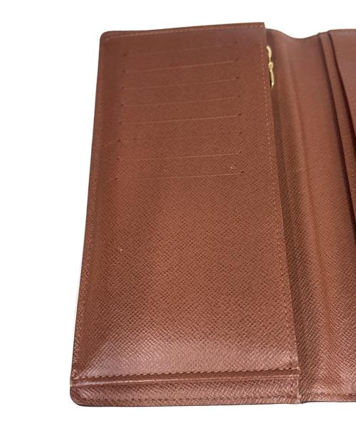 LOUIS VUITTON（ルイ ヴィトン）LOUIS VUITTON (ルイ ヴィトン) 2つ折り財布　モノグラム　ポルトフォイユ ブラザ ブラウンの古着・服飾アイテム