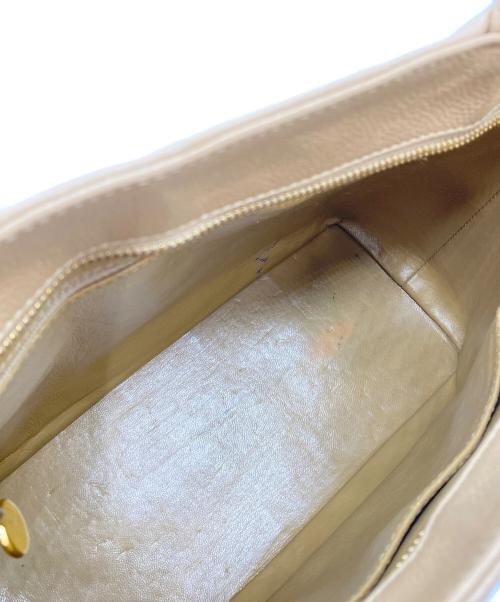 CHANEL（シャネル）CHANEL (シャネル) キャビアスキンバッグ ベージュの古着・服飾アイテム