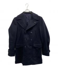 L'8（ロット）の古着「ウールコート」｜ネイビー