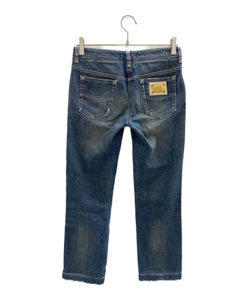 DOLCE & GABBANA（ドルチェ＆ガッバーナ）DOLCE & GABBANA (ドルチェ＆ガッバーナ) デニムパンツ インディゴ サイズ:38の古着・服飾アイテム
