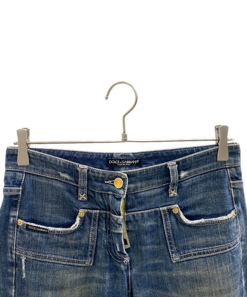 DOLCE & GABBANA（ドルチェ＆ガッバーナ）DOLCE & GABBANA (ドルチェ＆ガッバーナ) デニムパンツ インディゴ サイズ:38の古着・服飾アイテム
