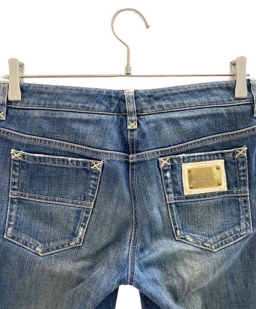 DOLCE & GABBANA（ドルチェ＆ガッバーナ）DOLCE & GABBANA (ドルチェ＆ガッバーナ) デニムパンツ インディゴ サイズ:38の古着・服飾アイテム