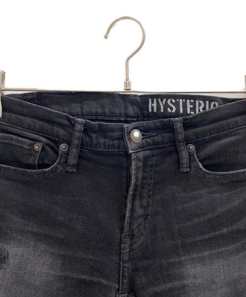 Hysteric Glamour（ヒステリックグラマー）Hysteric Glamour (ヒステリックグラマー) デニムパンツ ブラック サイズ:XSの古着・服飾アイテム