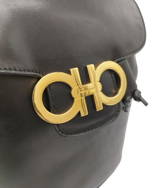 Salvatore Ferragamo（サルヴァトーレ フェラガモ）Salvatore Ferragamo (サルヴァトーレ フェラガモ) リュック ブラックの古着・服飾アイテム