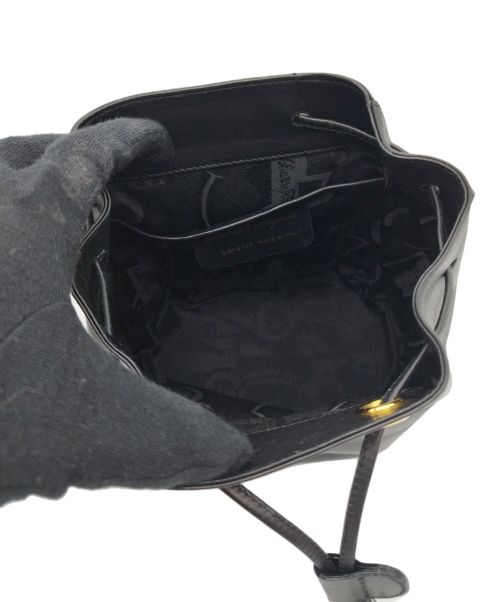 Salvatore Ferragamo（サルヴァトーレ フェラガモ）Salvatore Ferragamo (サルヴァトーレ フェラガモ) リュック ブラックの古着・服飾アイテム