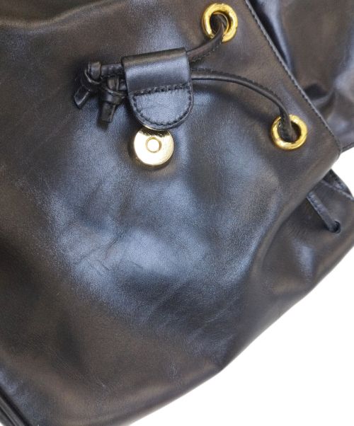 Salvatore Ferragamo（サルヴァトーレ フェラガモ）Salvatore Ferragamo (サルヴァトーレ フェラガモ) リュック ブラックの古着・服飾アイテム