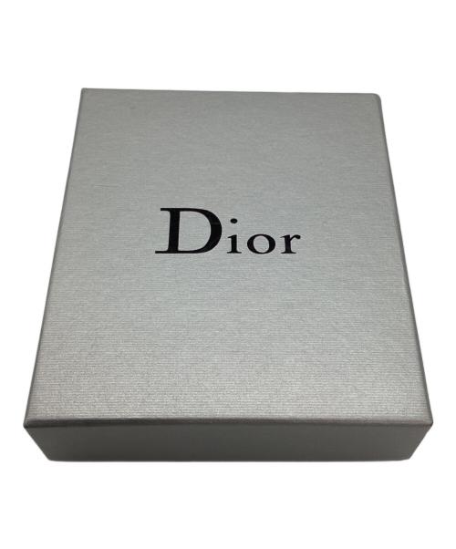 Christian Dior（クリスチャン ディオール）Christian Dior (クリスチャン ディオール) ロゴネックレス ピンク×シルバーの古着・服飾アイテム