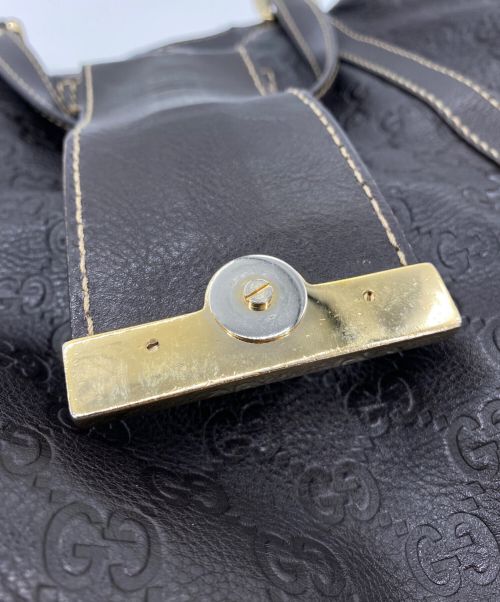 GUCCI（グッチ）GUCCI (グッチ) トートバッグ ブラウンの古着・服飾アイテム