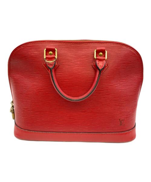 LOUIS VUITTON（ルイ ヴィトン）LOUIS VUITTON (ルイ ヴィトン) ハンドバッグ レッドの古着・服飾アイテム