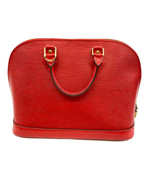LOUIS VUITTON（ルイ ヴィトン）LOUIS VUITTON (ルイ ヴィトン) ハンドバッグ レッドの古着・服飾アイテム
