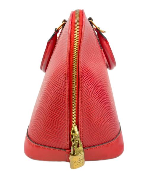 LOUIS VUITTON（ルイ ヴィトン）LOUIS VUITTON (ルイ ヴィトン) ハンドバッグ レッドの古着・服飾アイテム