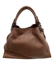 土屋鞄（ツチヤカバン）の古着「ハンドバッグ」｜ブラウン