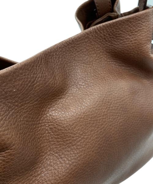 土屋鞄（ツチヤカバン）土屋鞄 (ツチヤカバン) ハンドバッグ ブラウンの古着・服飾アイテム