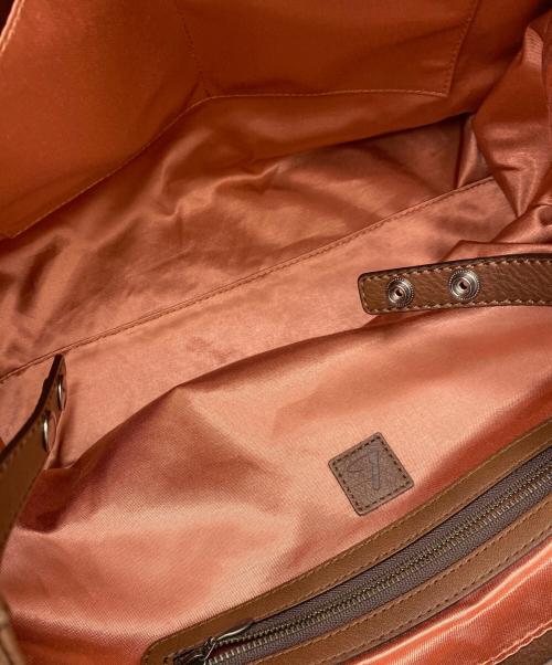 土屋鞄（ツチヤカバン）土屋鞄 (ツチヤカバン) ハンドバッグ ブラウンの古着・服飾アイテム