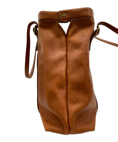 organ（オルガン）organ (オルガン) ハンドバッグ ブラウンの古着・服飾アイテム