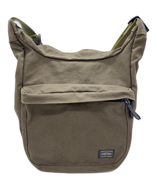 PORTER（ポーター）PORTER (ポーター) ショルダーバッグ ブラウンの古着・服飾アイテム