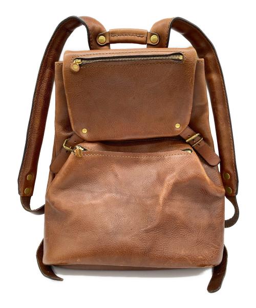 Herz（ヘルツ）Herz (ヘルツ) リュック ブラウンの古着・服飾アイテム