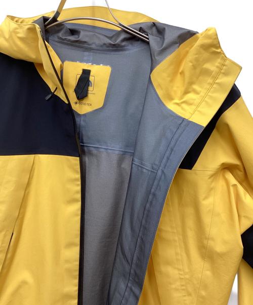 THE NORTH FACE（ザ ノース フェイス）THE NORTH FACE (ザ ノース フェイス) CLIMB LIGHT JACKET イエロー×ブラック サイズ:Mの古着・服飾アイテム