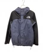 THE NORTH FACEザ ノース フェイス）の古着「NOVELTY MOUNTAIN JACKET」｜ブルー×ブラック