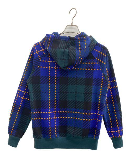 THE NORTH FACE（ザ ノース フェイス）THE NORTH FACE (ザ ノース フェイス) W HOLIDAY HOODIE グリーン×ブルー サイズ:sの古着・服飾アイテム