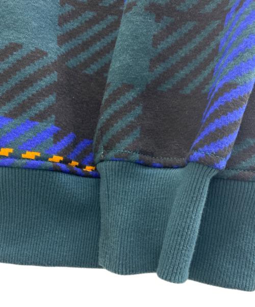 THE NORTH FACE（ザ ノース フェイス）THE NORTH FACE (ザ ノース フェイス) W HOLIDAY HOODIE グリーン×ブルー サイズ:sの古着・服飾アイテム