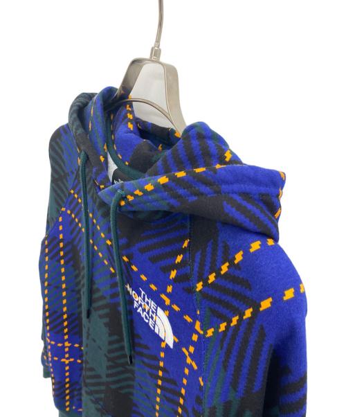 THE NORTH FACE（ザ ノース フェイス）THE NORTH FACE (ザ ノース フェイス) W HOLIDAY HOODIE グリーン×ブルー サイズ:sの古着・服飾アイテム