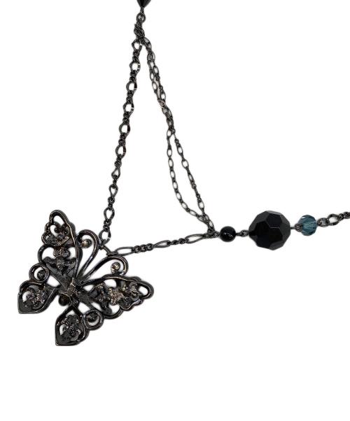 ANNA SUI（アナスイ）ANNA SUI (アナスイ) ネックレス パープル×ブラックの古着・服飾アイテム